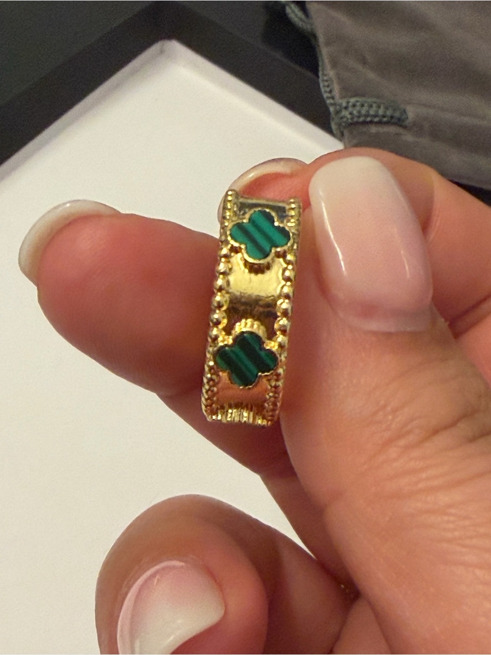 (2) Adjustable Freida Rothman Clover Rings - Picture 2 of 5
